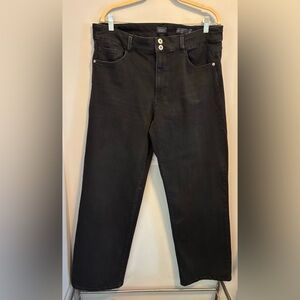 J.Jill High Rise  Front Full Leg Jean Black Size 14